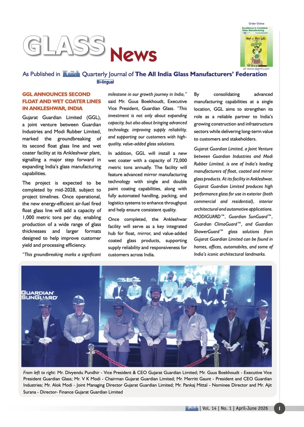 Glass News April-June 2026