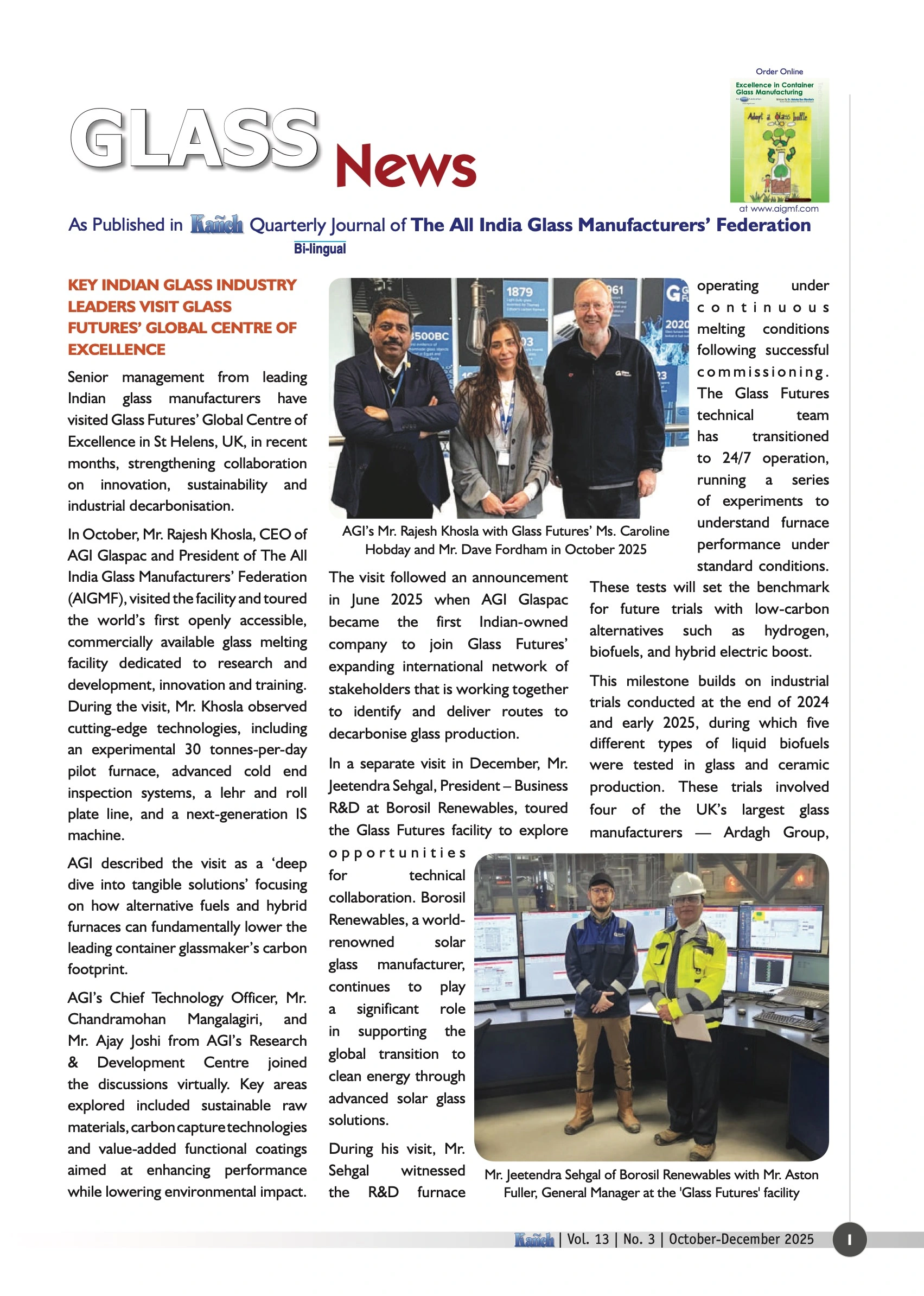 Glass News July-Sept 2025